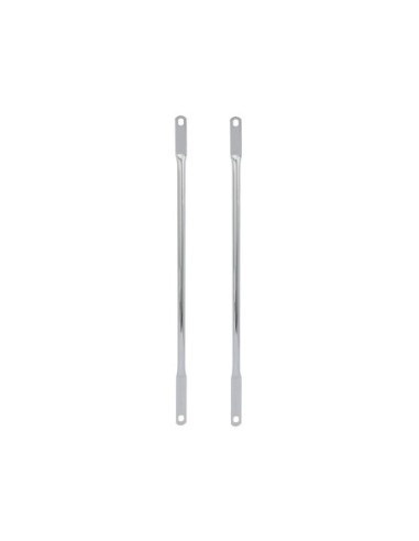 24 Round Spring Fork Bars Chrome.